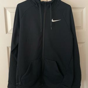 Nike Hoodie Zip Up Dri-FIT Sweatshirt Medium